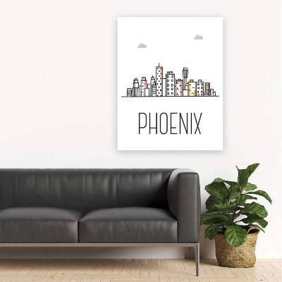 Phoenix Skyline Color 16x20in 1-Pack Image 3
