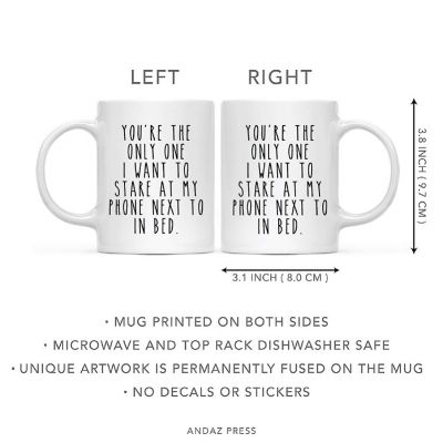Phone In Bed Mug, 1 Pack Image 3
