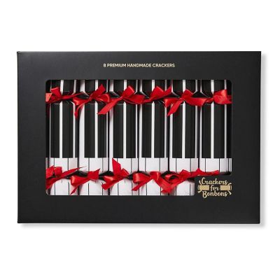 Piano Christmas Party Cracker - 8 pcs Image 1