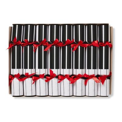 Piano Christmas Party Cracker - 8 pcs Image 1