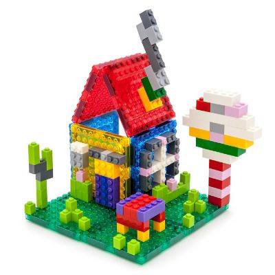 PicassoTiles 259 Piece Magnetic Brick Tile and Brick Building Set Image 1