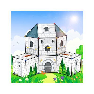 PicassoTiles Fort Building Tent Castle Theme Set Image 2