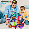 PicassoTiles Marble Run Building Blocks, 100 Pieces Image 1