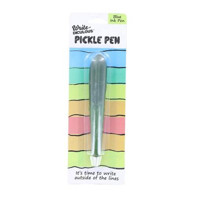 Pickle Pen  Blue Ink Image 1