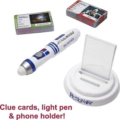 Pictionary Air Star Wars Family Drawing Game Kids &Adults with R2-D2 Lightpen Image 2