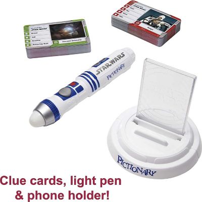 Pictionary Air Star Wars Family Drawing Game Kids &amp;Adults with R2-D2 Lightpen Image 2