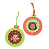 Picture Frame Christmas Ornament Craft Kit - Makes 12 Image 1