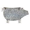 Pig Galvanized Wall Planter Image 1