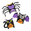 Pillow Box Halloween Character Craft Kit - Makes 12 Image 1