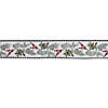 Pine Berry Print 4" X 5 Yds. Ribbon Wired Polyester Image 1