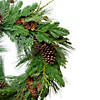 Pine Cone and Cedar Artificial Christmas Wreath - 32-Inch  Unlit Image 3