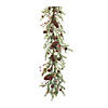 Pine Cone Berry Twig Garland (Set Of 2) 5'L Plastic Image 1