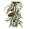 Pine Cone Berry Twig Garland (Set Of 2) 5'L Plastic Image 1