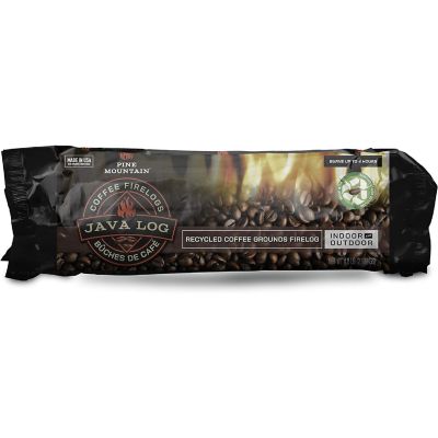 Pine Mountain Java-Log Firelog, Recycled Coffee Grounds Pack of 4 Image 2