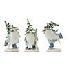 Pine Tree Gnome With Skis And Skates (Set Of 3) 7.25"H Resin Image 1