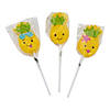 Pineapple Character Lollipops - 12 Pc. Image 1