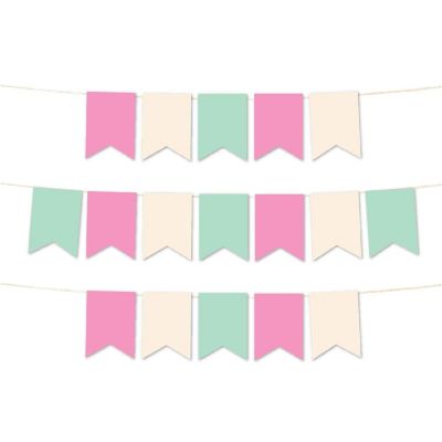 Pineapple Party Pennant - 4 x 5.5 Inch Image 1