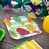 Pineapple Square Paper Dessert Plates - 8 Ct. Image 1