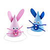 Pink & Blue Bunny Hat Craft Kit - Makes 12 Image 1