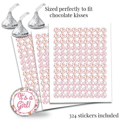 Pink &amp; Gold Sticker Bundle 429pc. by AmandaCreation Image 3