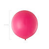 Pink & Purple 24" Latex Balloons - 3 Pc. Image 1