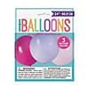 Pink & Purple 24" Latex Balloons - 3 Pc. Image 3