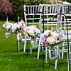 Pink & Purple Spring Faux Floral Bouquet Outdoor Aisle Decorating Kit - Makes 12 Image 1