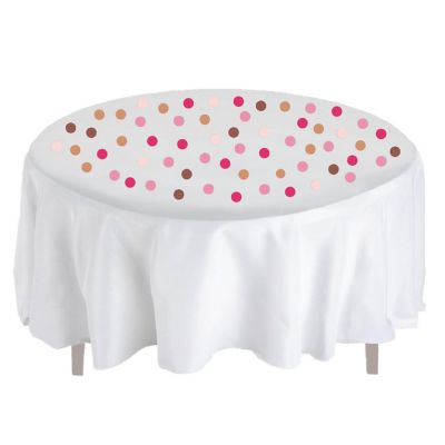Pink Brown Chic Confetti 180-Pack Image 2