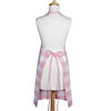 Pink Buffalo Check Chef Apron Image 1