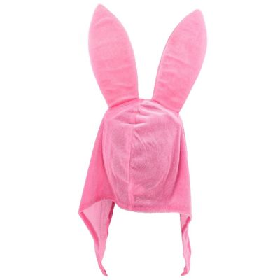 Pink Bunny Costume Hat Image 1