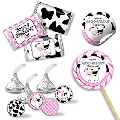 Pink Cow Sticker Bundle 429pc. by AmandaCreation Image 1