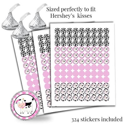 Pink Cow Sticker Bundle 429pc. by AmandaCreation Image 3