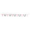 Pink Cowgirl Paper Pennant Banner Image 1
