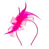 Pink Derby Fascinator Headband Image 1