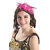 Pink Derby Fascinator Headband Image 1