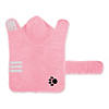 Pink Embroidered Paw Medium Pet Robe Image 2