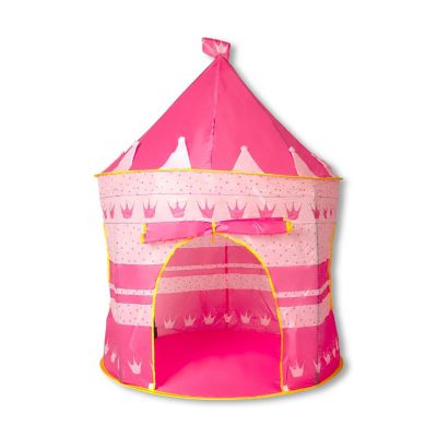 Pink Fantasy Castle Play Tent  54 x 41 Inches Image 1