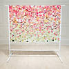 Pink Floral Wedding Backdrop Kit - 2 Pc. Image 1