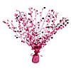 Pink Foil Spray Centerpiece Image 1