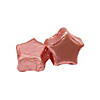 Pink Foil-Wrapped Chocolate Stars - 57 Pc. Image 1