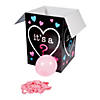 Pink Gender Reveal Box & Balloons Kit - 26 Pc. Image 1