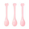 Pink Heart BPA-Free Plastic Spoons - 16 Ct. Image 1
