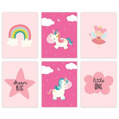 Pink Lavender Dream Big 6Pack 8.5x11in Image 1