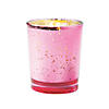 Pink Mercury Glass Votive Holders - 12 Pc. Image 1