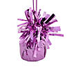 Pink Metallic Balloon Weights - 12 Pc. Image 1
