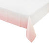 Pink Ombre Paper Tablecloth Image 1