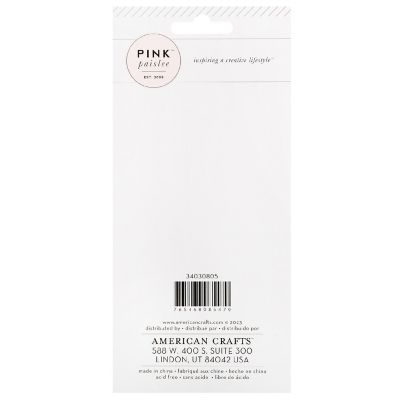 Pink Paislee Joyful Notes Puffy Stickers 179/Pkg-Alpha Image 1