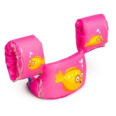 Pink Pool Float Vest - Toddlers Image 1