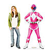 Pink Power Ranger Life-Size Cardboard Cutout Stand-Up Image 1