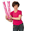 Pink Ribbon Awareness Boom Sticks - 24 Pc. Image 1
